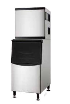 স্বয়ংক্রিয় UV নির্বীজন বরফ মেশিন SK-500P হট স্টেইনলেস স্টীল ছোট ডেজার্ট 500kg