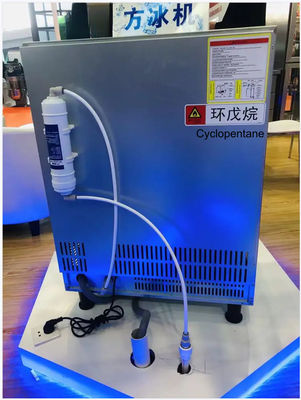 স্বয়ংক্রিয় স্যুয়েজ ব্লক আইস মেশিন Sk-101b গন্ধমুক্ত খাদ্য সংরক্ষণ