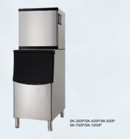 Sk-350p মডুলার টাইপ কিউব আইস মেশিন নো ডিসম্যান্টলিং ক্লিনিং ছোট বাণিজ্যিক ডেজার্ট
