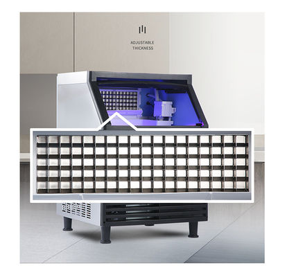 SK-210P ভার্টিক্যাল আইস কিউব মেশিন ছোট বাণিজ্যিক বার কেটিভি দ্রুত উচ্চ বরফ সংগ্রহস্থল